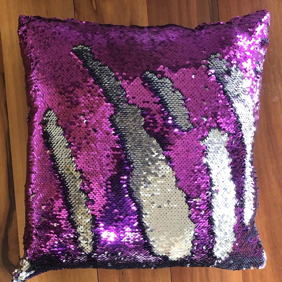 Sequin Accent Pillow - Picture 3 of 6